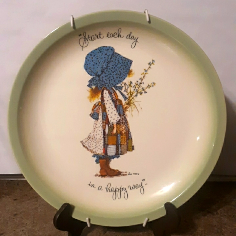 Vintage Holly Hobbie Collection plate